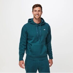 FIGS Men's Caribbean Blue Off-Shift™ - Hoodie Sweatshirt Caribbean